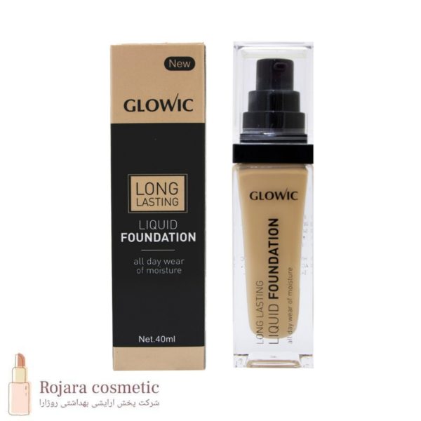 کرم پودر گلویک glowic مدل Long Lasting